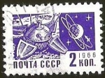 Stamps : Europe : Russia :  SATELITE