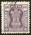 Stamps : Asia : India :  INDIA SERVICE