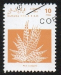 Stamps Morocco -  Sáhara Occidental - Aloe Vera