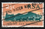 Stamps South Africa -  Carruaje de caballos 