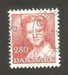 Sellos de Europa - Dinamarca -  reina margrethe II