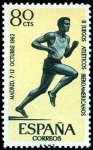 Stamps Spain -  II Juegos Iberoamericanos
