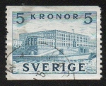 Stamps Sweden -  Palacio Real - Estocolmo