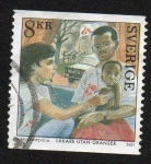 Stamps Sweden -  Premio Nobel de la Paz - Médicos sin Fronteras
