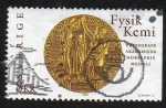 Stamps Sweden -  Medalla al Premio Nobel de Física Química