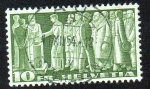 Stamps Switzerland -  Confederación suiza