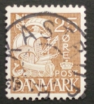 Stamps Denmark -  calavera