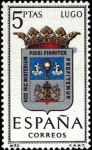 Stamps Spain -  Escudos