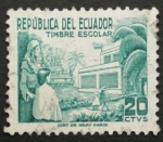Stamps : America : Ecuador :  timbre escolar