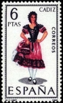 Stamps Spain -  Trajes típicos Españoles