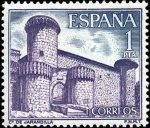 Stamps Spain -  Castillos de España