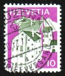 Stamps Switzerland -  Paisajes