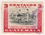 Stamps Guatemala -  Campeonato CA y del Caribe del Football