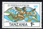 Stamps Tanzania -  40º aniversario de la aviación civil internacional - Icaro