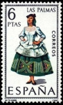 Stamps : Europe : Spain :  Trajes típicos Españoles