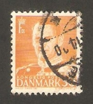 Stamps Denmark -  rey frederic IX