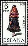 Stamps : Europe : Spain :  Trajes típicos Españoles