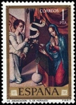 Stamps Spain -  Luis de Morales 