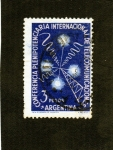 Stamps Argentina -  Conferencia Plenipotenciaria Internacional de Telecomunicaciones