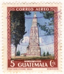 Stamps Guatemala -  Monumento Tecun Uman