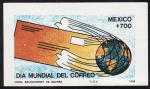 Stamps Mexico -  DIA MUNDIAL DEL CORREO