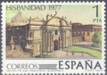 Stamps Spain -  ESPAÑA 1977_2439 Hispanidad. República de Guatemala. Scott 2066
