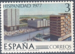 Stamps Spain -  ESPAÑA 1977_2440 Hispanidad. República de Guatemala. Scott 2067