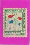 Sellos de America - Paraguay -  Homenaje a los Heroes del Chaco