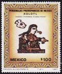 Sellos de America - Mxico -  PERSONAJES PREHISPANICOS DE MEXICO