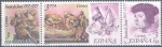 Stamps Spain -  ESPAÑA 1978_2460-1-2 Centenarios. Tripticos. Scott 2087-8-9 