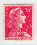 Stamps : Europe : France :  1011 Marianne de Muller