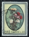 Stamps : Europe : Italy :  Claveles
