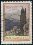 Stamps Italy -  Cipreses