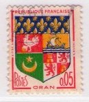 Stamps : Europe : France :  1230A 1960-61