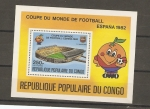 Stamps Africa - Republic of the Congo -  Mundial 82 España