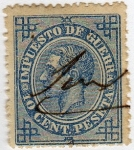 Stamps : Europe : Spain :  Impuesto de guerra ed.184
