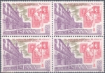 Stamps Spain -  ESPAÑA 1977_2415x4 50 aniversario del Mercado Filatélico de la Plaza Mayor de Madrid. Scott 2043x4
