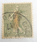 Stamps : Europe : France :  Sembradora