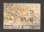 Sellos del Mundo : Asia : Malasia : tigre pantera