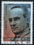 Sellos de Europa - Italia -  Politico italiano - Enrico Mattei
