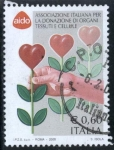 Stamps Italy -  Asociacion italiana para la donacion de Organos