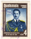 Sellos de America - Guatemala -  Carlos Castillo Armas
