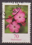 Stamps : Europe : Germany :  ALEMANIA 2005 Scott 2317 Sello Flora Flor Dianthus 70 Usado Michel 2481 Allemagne Duitsland Germania