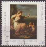 Stamps Germany -  Alemania 2010 Sello Pintura Angelika Kauffmann (1741-1807) usado Allemagne Duitsland Germania German