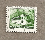 Stamps Hungary -  Tranvía