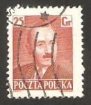 Stamps Poland -  presidente bierut