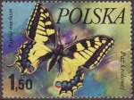 Stamps Poland -  Polonia 1977 Scott 2229 Sello Nuevo Mariposas Butterflies Papilio Machaon Polska Poland Polen