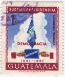 Stamps Guatemala -  Democracia