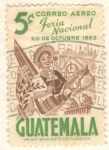 Stamps Guatemala -  Feria Nacional 1953