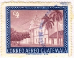 Stamps Guatemala -  Palacio de Retalhuleu